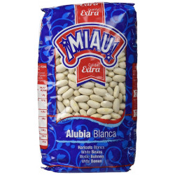 Alubias Blancas Extra Miau 1 K